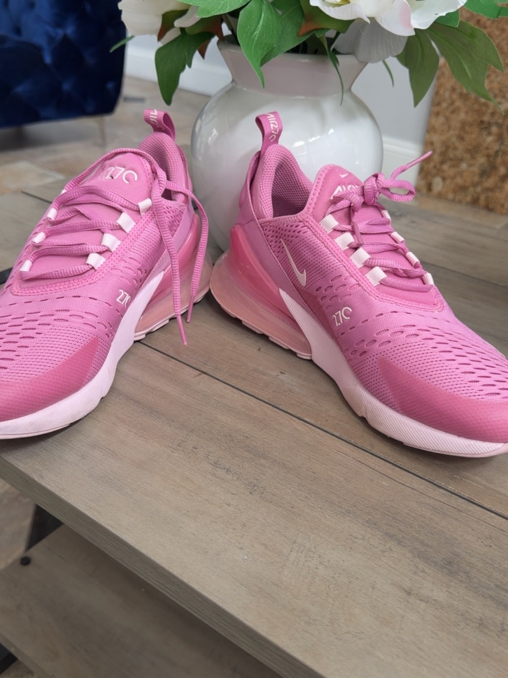 Nike Air Max 270 Women's Hot Pink Athletic Sneakers